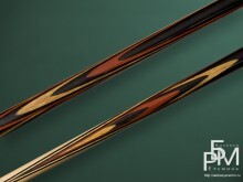 Кий для русского бильярда – эбен (Professional Line – 20+) рисунок запилов Бильярдный кий из эбена (Professional Line – 20+) рисунок запилов
