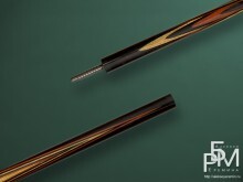 Кий для русского бильярда «Попугай» - эбен (Professional Line - 20) крепление Бильярдный кий из эбена - Попугай (крепление)