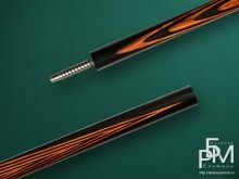 Бильярдный кий ручной работы из эбена (Elite Classic - 25) соединение