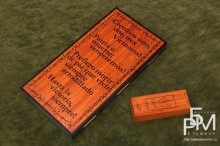 Эксклюзивные нарды «Дух Революции» доска, футляр для фишек и костей
